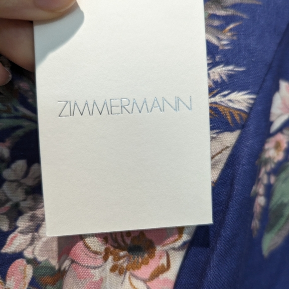 Zimmermann Moonshine High Neck Dress - Picture 4 of 13